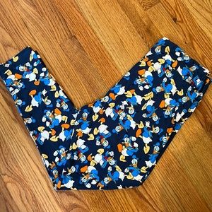 LuLaRoe Disney “Butter Leggings” TC - Donald Duck